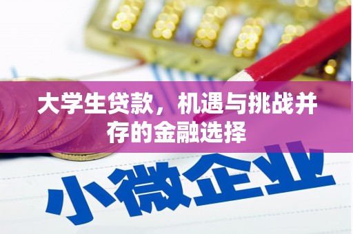 札达大学生贷款，机遇与挑战并存的金融选择