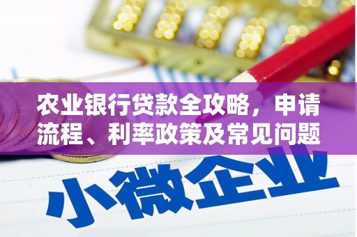 札达农业银行贷款全攻略，申请流程、利率政策及常见问题解析