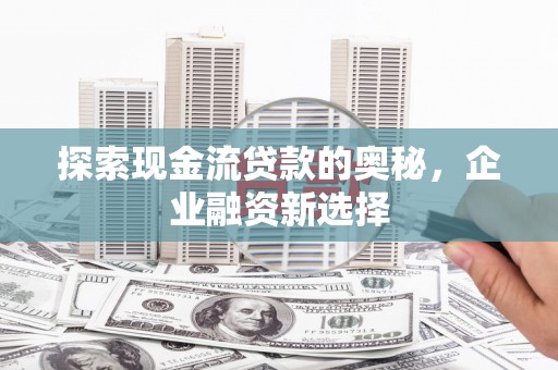 札达探索现金流贷款的奥秘，企业融资新选择