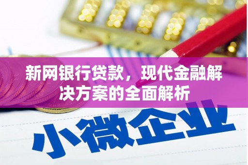 札达新网银行贷款，现代金融解决方案的全面解析