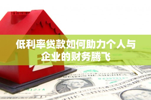 札达低利率贷款如何助力个人与企业的财务腾飞
