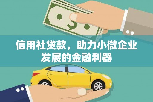 札达信用社贷款，助力小微企业发展的金融利器