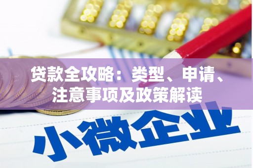 札达贷款全攻略：类型、申请、注意事项及政策解读